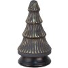 Clayre & Eef 65382 Albero di Natale Grigio Oro Ø 14x25 cm