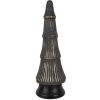 Clayre & Eef 65383 Albero di Natale Grigio Oro Ø 15x45 cm