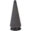 Clayre & Eef 65385 Albero di Natale Grigio Oro Ø 17x42 cm