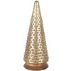 Clayre & Eef 65392 Albero di Natale color oro Ø 17x41 cm