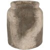 Clayre & Eef 6TE0516M Vaso da fiori Beige Verde Ø 14x12 cm
