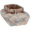 Clayre & Eef 6TE0522L Vaso da fiori Beige Blu 27x15x9 cm