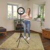 Hama LED luce anulare SpotLight Steady 120 II supporto per luce anulare per telefono cellulare 12 pollici
