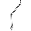 Braccio articolato flessibile Hama 700 II ¼ 70cm supporto smartphone morsetto da tavolo