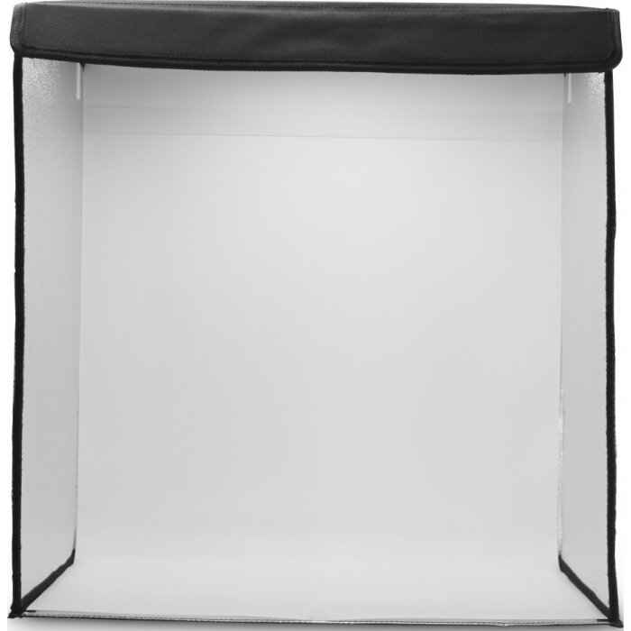 Hama Mobile Mini Photo Studio ToGo pieghevole box fotografico Luce anulare LED 50x50cm