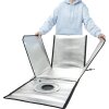 Hama Mobile Mini Photo Studio ToGo pieghevole box fotografico Luce anulare LED 50x50cm