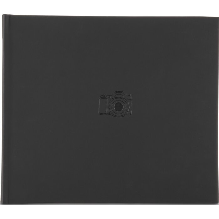 Hama 7299 Libro Album Segni 28x24 cm 50 pagine bianche Nero