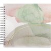 Hama Album a spirale acquerello 28x24 cm 50 pagine bianche Verde