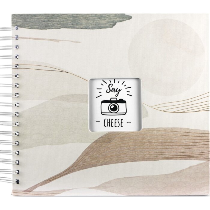 Hama Album a spirale Acquerello 28x24 cm 50 pagine bianche Marrone