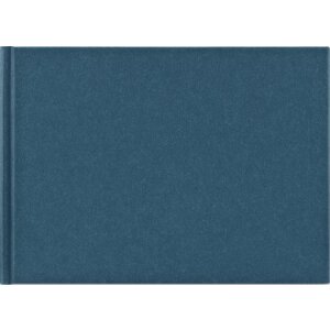 Hama Album Libro stropicciato 24x17 cm 36 pagine bianche Blu