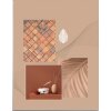 Album Hama Singo II con copertina morbida, per 80 foto in formato 10x15 cm, terracotta