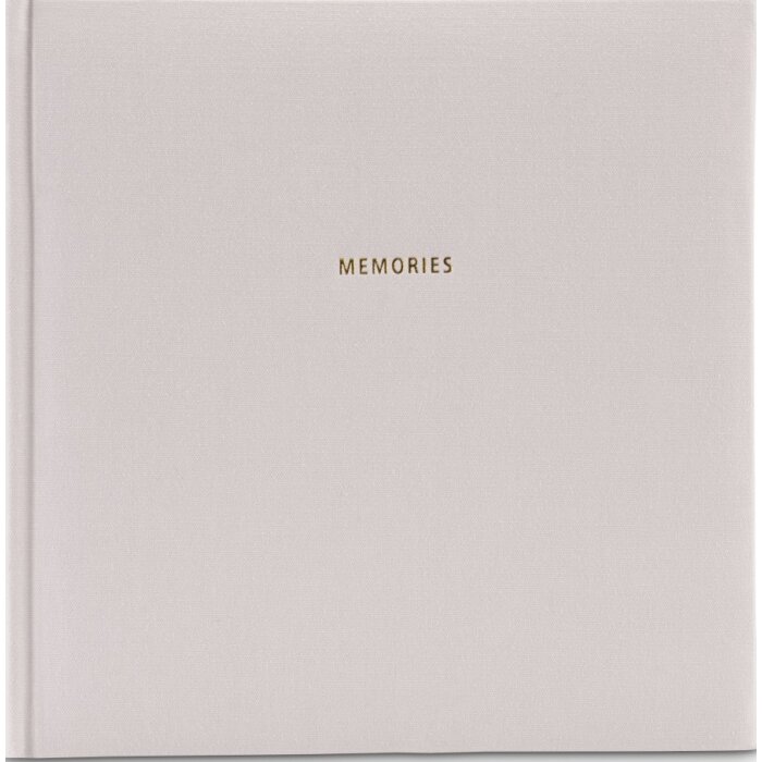 Hama Libro Album Ricordi 25x25cm 50 pagine nere Grigio