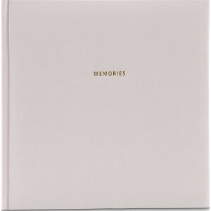 Hama Libro Album Ricordi 25x25cm 50 pagine nere Grigio