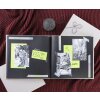 Hama Libro Album Ricordi 25x25cm 50 pagine nere Grigio