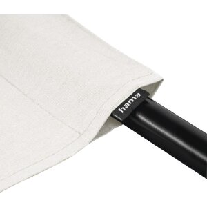 Tessuto per fondale da studio fotografico Hama 2,95x6 m bianco