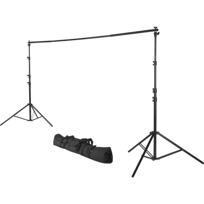 Sistema di sfondi fotografici Hama 158-295 cm estensibile per studio e viaggio
