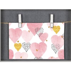 Cornice Hama Muro con cavo e clip Bianco 16,5 x 21,5 cm