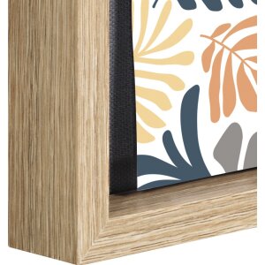 Cornice Hama Muro con cordoncino e clip in rovere 16,5 x 21,5 cm
