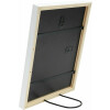Deknudt S41JK1 Portafoto in legno bianco 13,0 x 13,0 cm