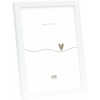 Deknudt S41JK1 Portafoto in legno bianco 13,0 x 13,0 cm