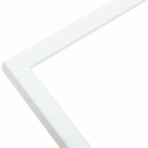 Deknudt S41JK1 Cornice per foto in legno bianco 20x20 cm