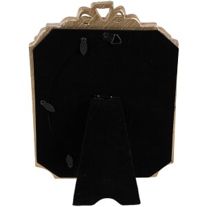 Clayre & Eef 2F1154 Cornice per foto color oro verde 16x2x24 cm 13x18 cm
