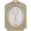 Clayre & Eef 2F1154 Cornice per foto color oro verde 16x2x24 cm 13x18 cm