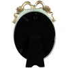Clayre & Eef 2F1157 Cornice ovale verde color oro 10x15 cm