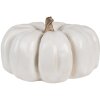 Clayre & Eef 6PR4366 Zucca decorativa in poliresina bianca Ø 27x16 cm