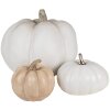 Clayre & Eef 6PR4368 Zucca decorativa grigia Ø 31x27 cm