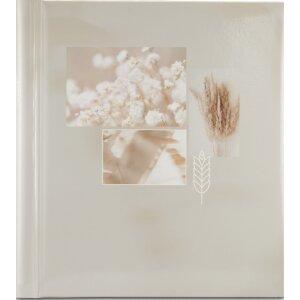 Hama album autoadesivo Singo II 28x31cm 20 pagine bianche beige terracotta verde