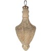 Clayre & Eef 6GL4519 Bricchette per albero di Natale vintage Ø 7x15 cm