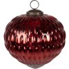 Clayre & Eef 6GL4524 Guaina per albero di Natale rossa Ø 13x13 cm