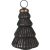 Clayre & Eef 6GL4679 Bomboniere per albero di Natale Ø 6x9 cm Nero