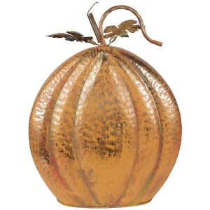 Clayre & Eef 6Y5622 Decorazione Zucca Arancione Ferro 34x15x42 cm