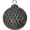 Clayre & Eef 6GL4685 Guaina per albero di Natale Grigio Ø 10x10 cm