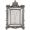 Clayre & Eef 2F1109 Cornice per foto color argento 18x3x30 cm 10x15 cm