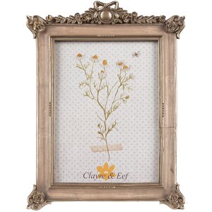 Clayre & Eef 2F1112 Portafoto color oro 18x2x24 cm...