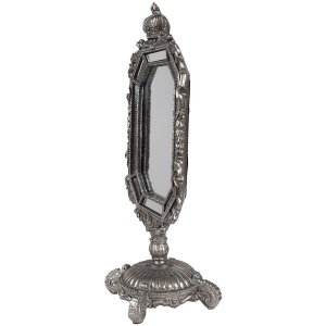 Clayre & Eef 62S299 Specchio da tavolo color argento...