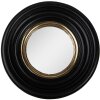 Clayre & Eef 62S301 Specchio da parete Oro Nero Ø 25x4 cm Retro Vintage