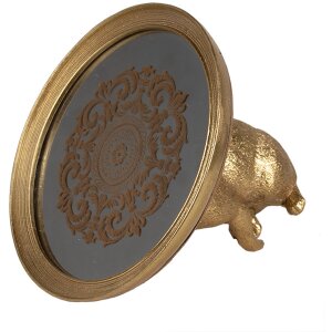 Clayre & Eef 65462 Ciotola decorativa Oro Ø 20x16 cm