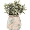 Clayre & Eef 6TE0532M Vaso da fiori 14x14x13 cm
