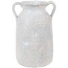 Clayre & Eef 6TE0537S Vaso di decorazione Grigio Beige 15x12x20 cm