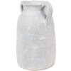 Clayre & Eef 6TE0537S Vaso di decorazione Grigio Beige 15x12x20 cm