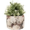 Clayre & Eef 6TE0539L Vaso da fiori Ø 18x11 cm