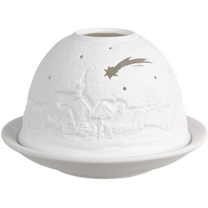 Clayre & Eef 6CE1819 Portacandele Ø 12x8 cm...