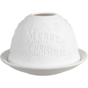 Clayre & Eef 6CE1822 Portacandele Buon Natale...