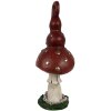 Clayre & Eef 6PR4159 Decorazione Fungo rosso 8x6x17 cm