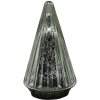 Clayre & Eef 6GL4571ZI Albero di Natale con LED Ø 11x19 cm argento