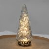 Albero di Natale LED Clayre & Eef Ø 11x24 cm vetro argento